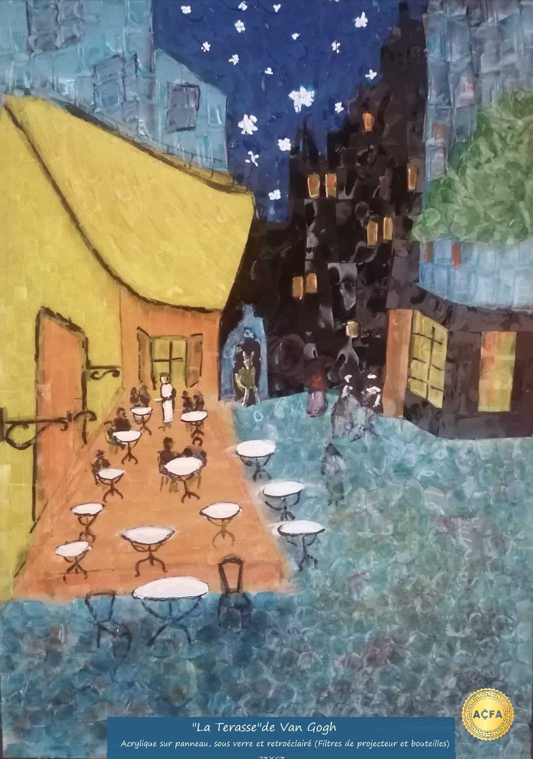 La terrasse de Van Gogh